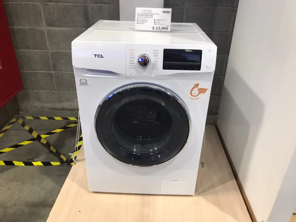 TCL WASHER/DRYER 10/7KG 蒸氣滾筒洗脫烘衣機 10/7公斤 C610WDTW #137222