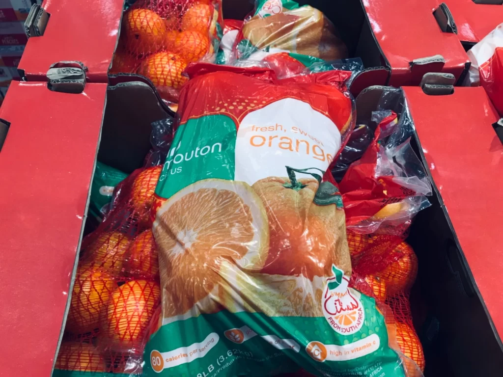 Costco好市多南非甜橙3.6公斤 #105493