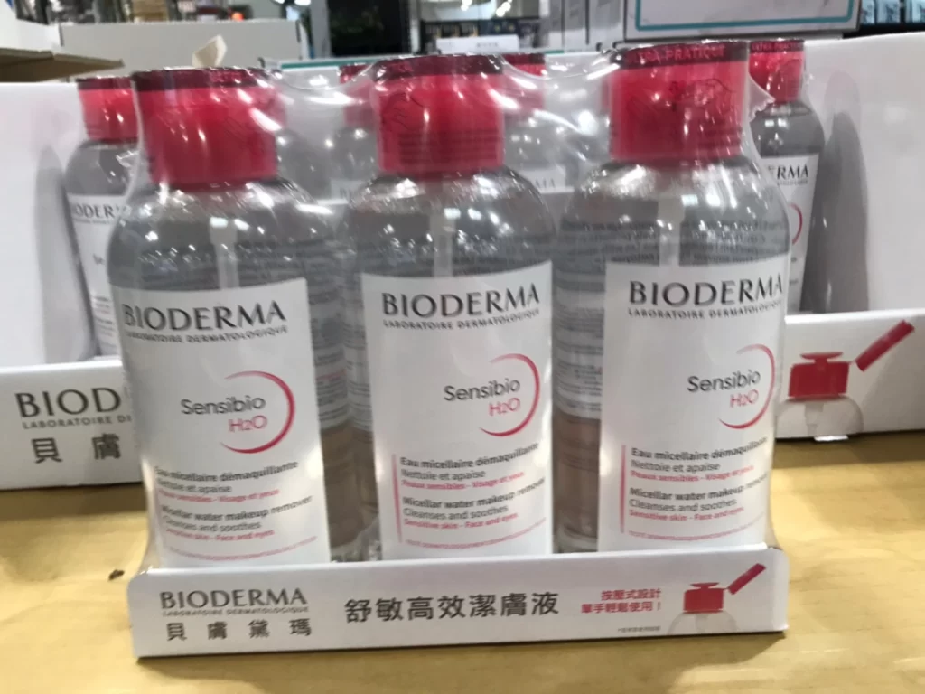 BIODERMA CLEANSING WATER 貝膚黛瑪舒敏高效潔膚液850毫升3入 #315153