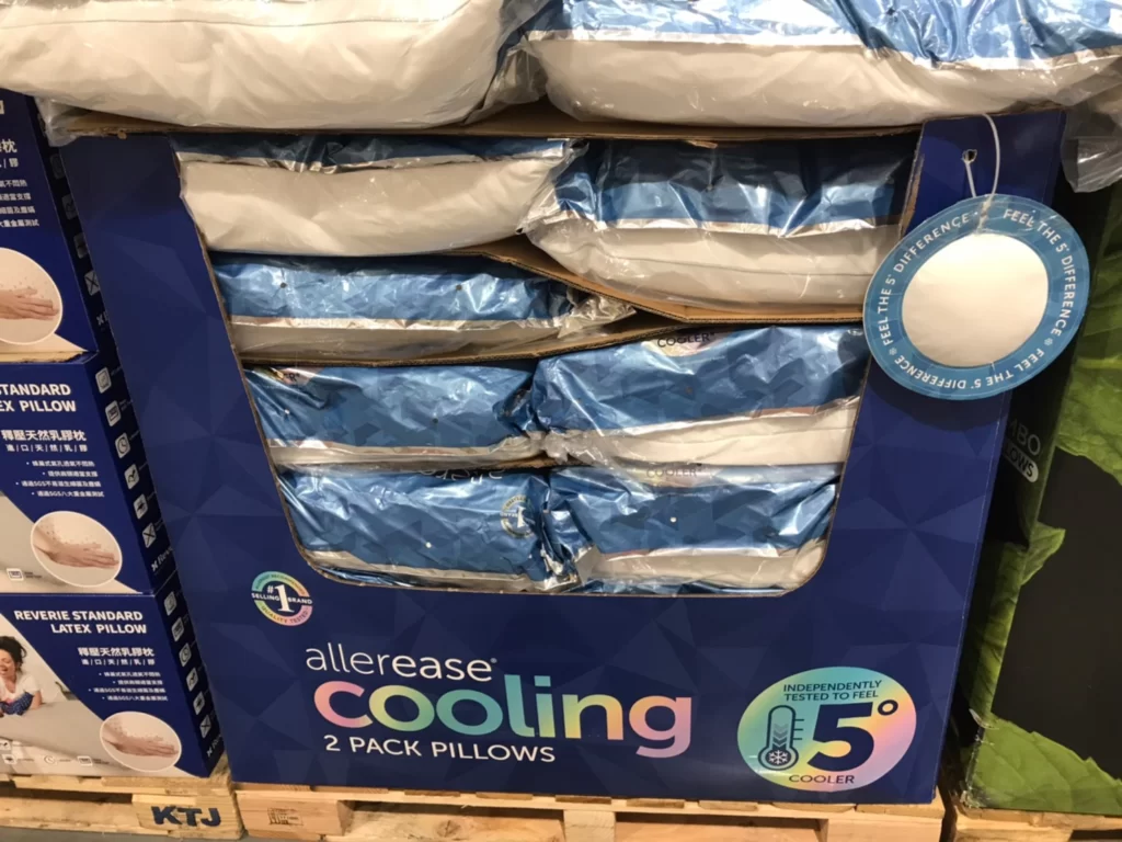 ALLEREASE COOLING PILLOW 美國涼感纖維枕頭二入組
