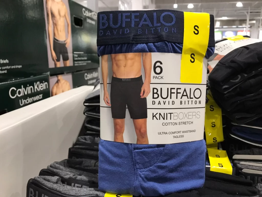 BUFFALO 男彈性平口褲六入