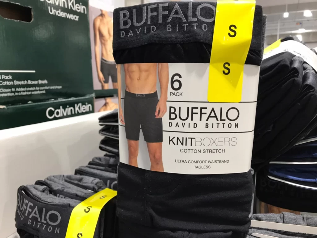 BUFFALO 男彈性平口褲六入