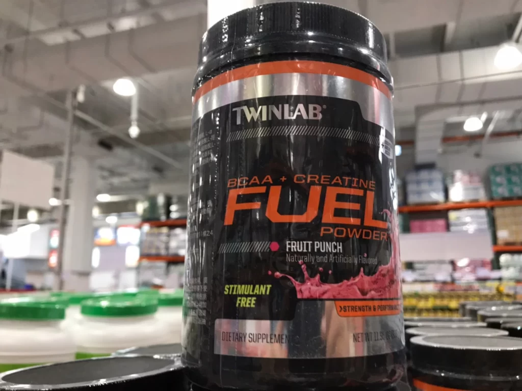 TWINLAB 肌酸+BCAA 339公克 綜合水果口味