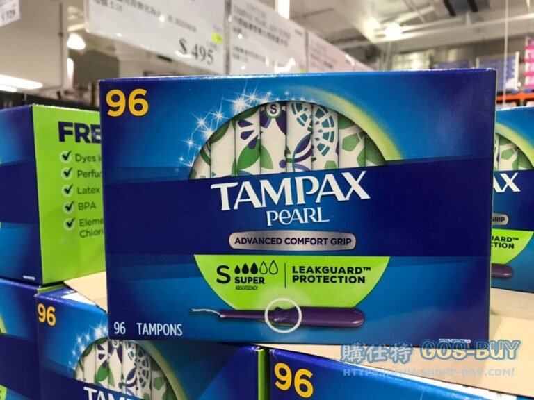 TAMPAX PEARL ADV REGULAR 丹碧絲導管衛生棉條量多型96條入