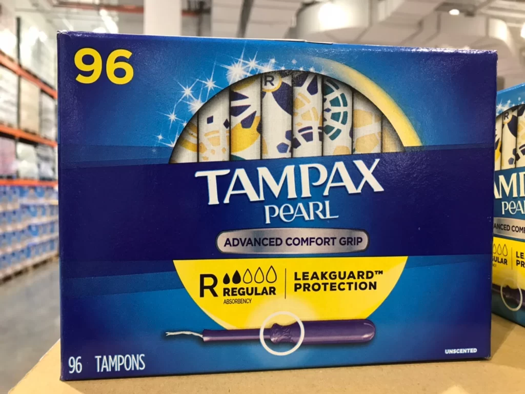 TAMPAX PEARL ADV REGULAR 丹碧絲導管衛生棉條一般型96條入
