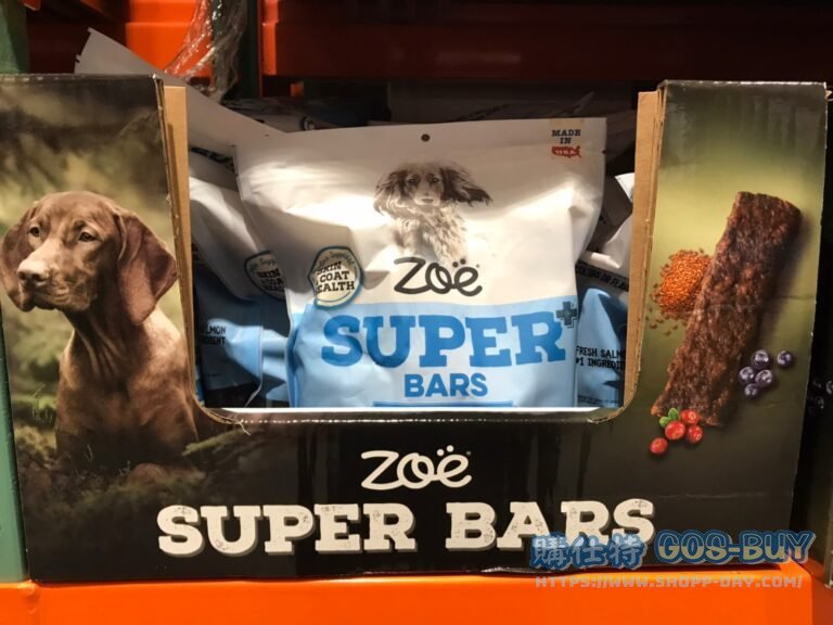 ZOE SUPER BARS DOG TREAT 鮭魚片狗零食皮膚毛髮配方907公克