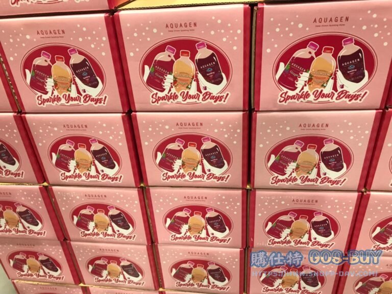 AQUAGEN SPARKLING JUICE 果漾三重奏汽泡飲組330毫升X9瓶