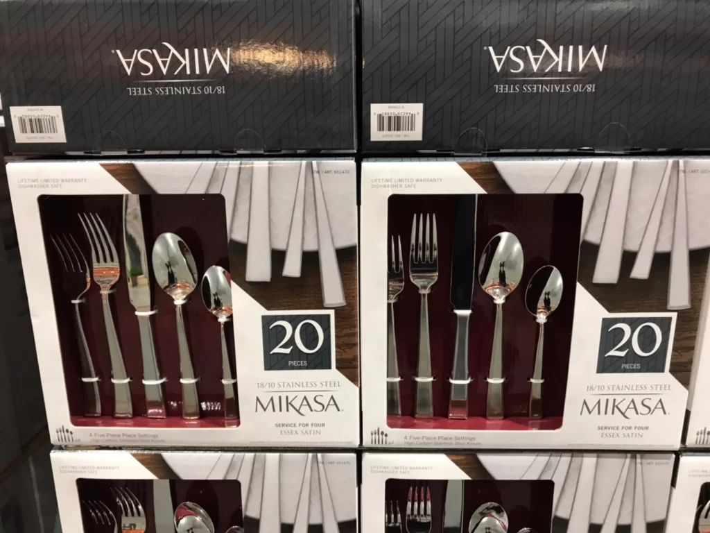 MIKASA不鏽鋼餐具20件組四人份