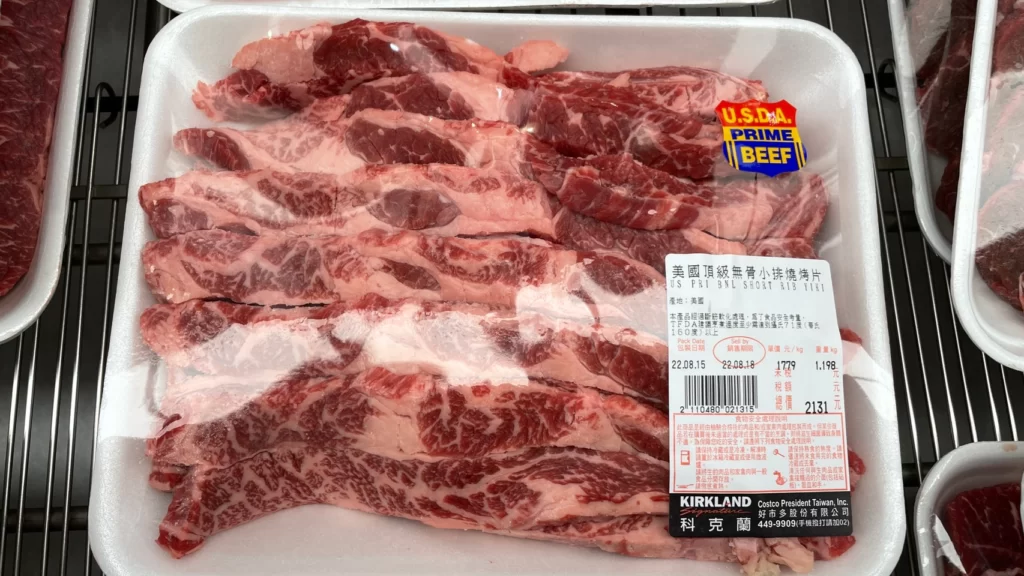 Costco好市多美國頂級無骨牛小排燒烤片
