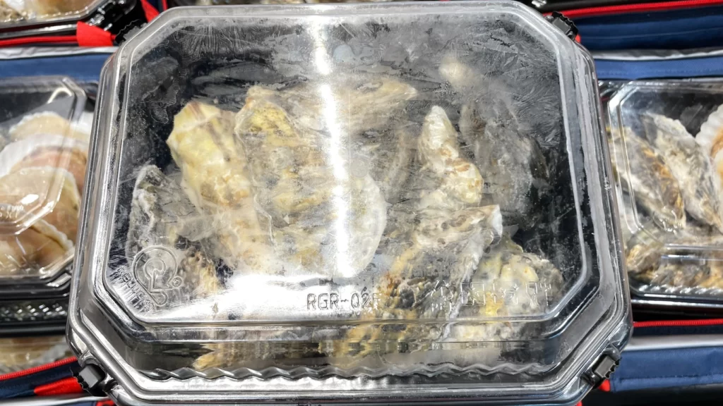 Costco好市多中秋貝類燒烤組(附保鮮提袋)