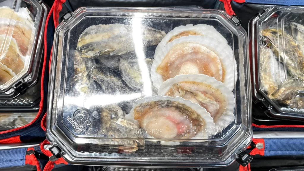 Costco好市多中秋貝類燒烤組(附保鮮提袋)