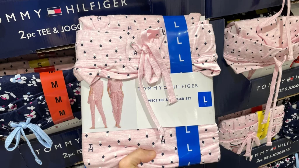 TOMMY女短袖睡衣組