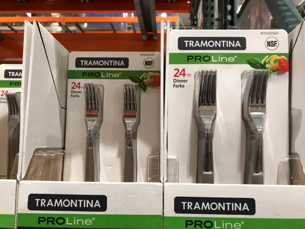 TRAMONTINA巴西製不鏽鋼餐叉24件組