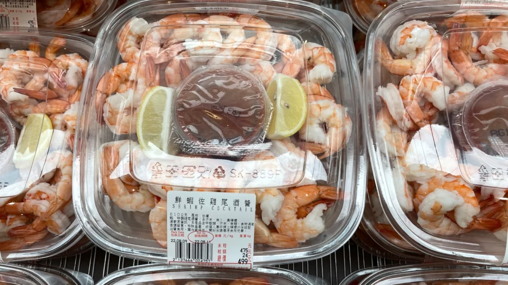 Costco好市多鮮蝦佐雞尾酒醬