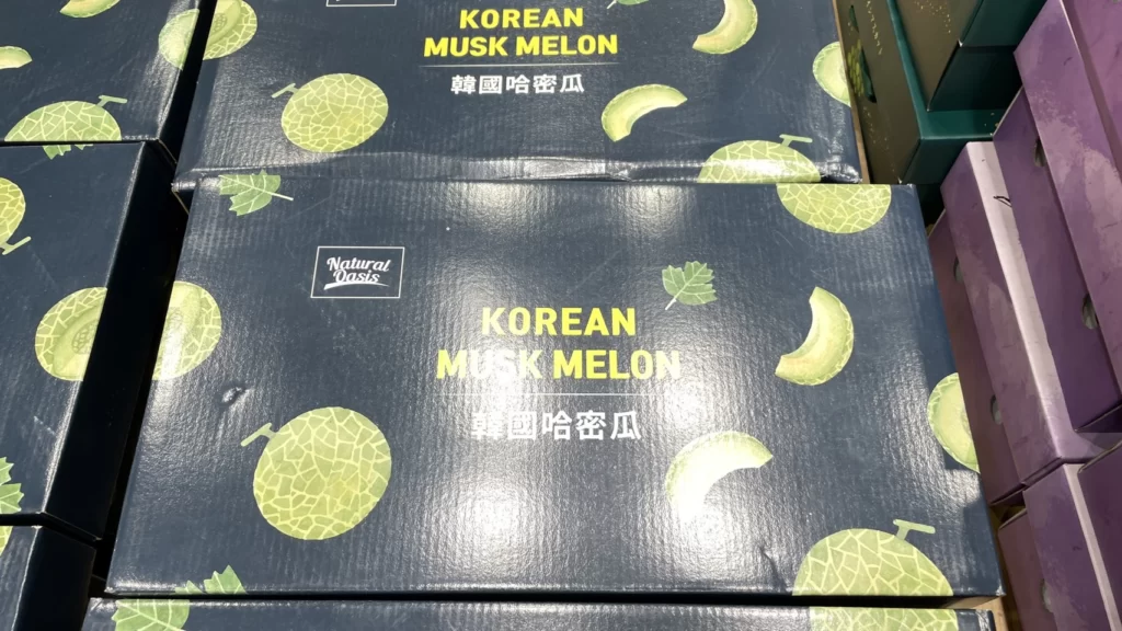 韓國哈密瓜禮盒3.6公斤/2入