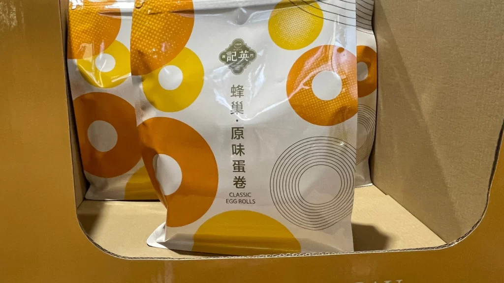 英記餅家蜂巢原味蛋捲360公克