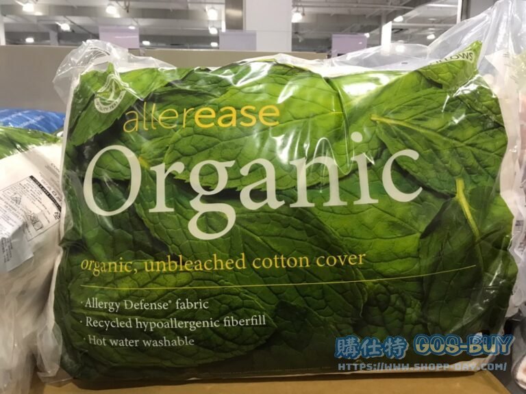 ALLEREASE 有機棉支撐型枕頭二入 #1371188