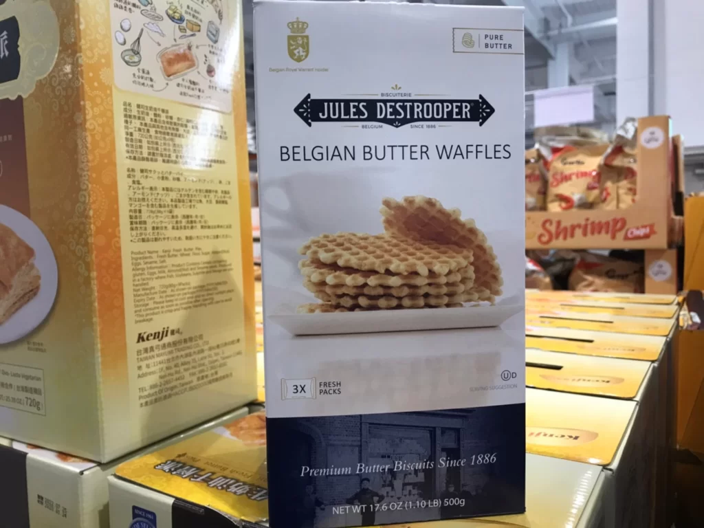 JULES DESTROOPER WAFFLES 奶油鬆餅3包入共500公克