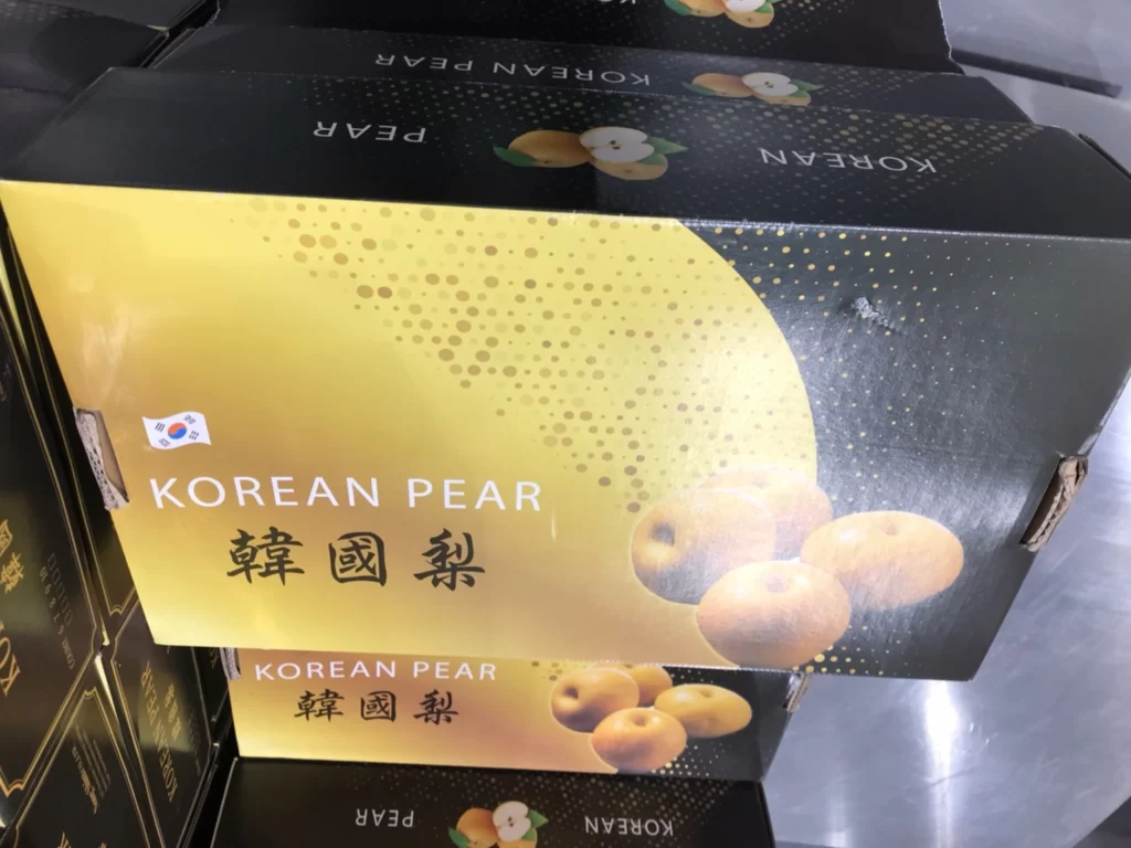 韓國水梨禮盒5公斤/5-6入