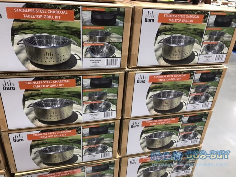 DURO CHARCOAL GRILL 桌上型不銹鋼木碳烤爐 長50寬40高18公分