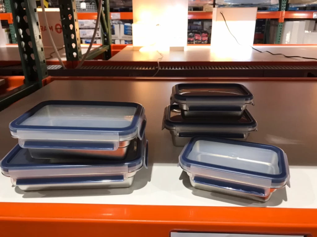 特福不鏽鋼保鮮盒含蓋10件組