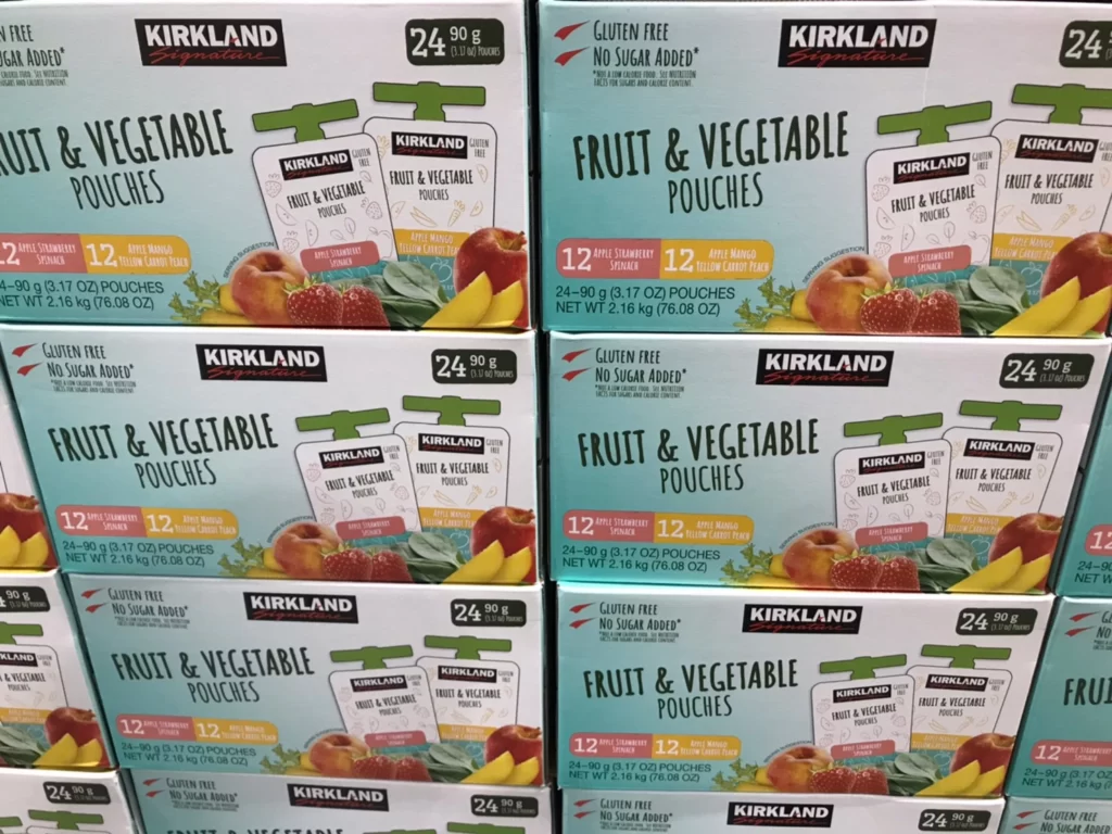 科克蘭蔬果泥 90克X24包