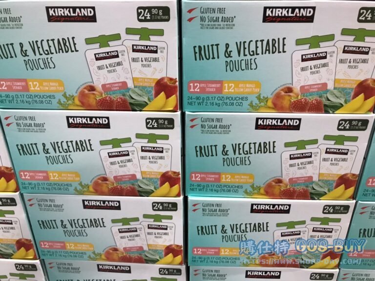 科克蘭蔬果泥 90克X24包