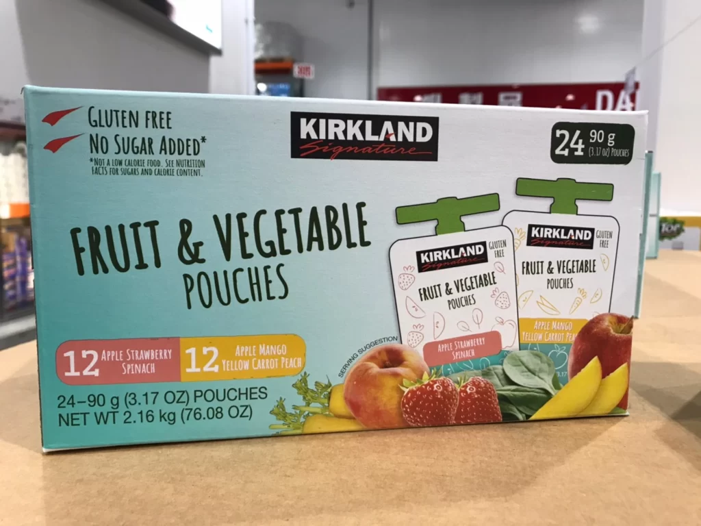 科克蘭蔬果泥 90克X24包