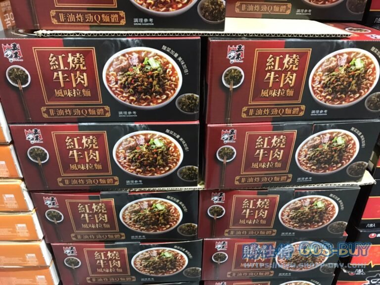 WU-MU五木酸菜紅燒牛肉風味拉麵160公克X8入