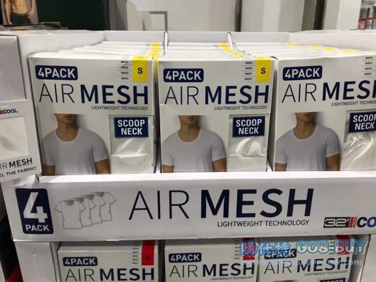 32 DEGREES 男短袖涼感寬領T恤四入