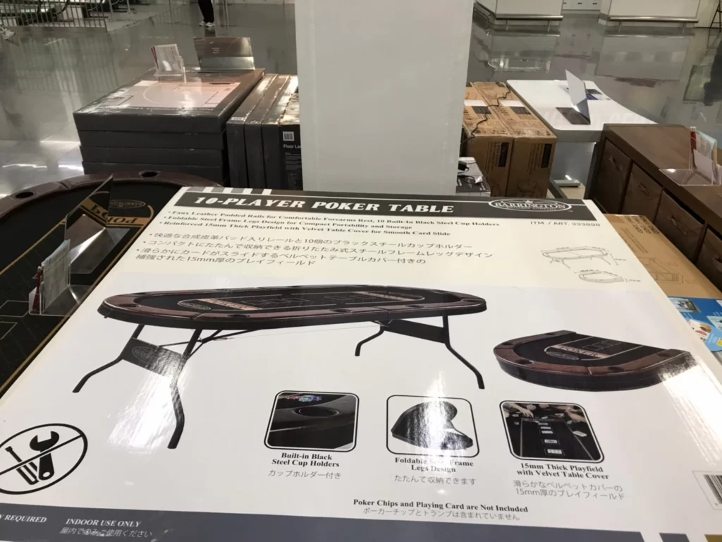 BARRINGTON 10人座撲克牌桌(產品未附撲克牌及籌碼)