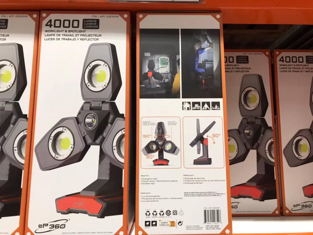 EPOWER 360 充電式工作聚光燈 4000LM