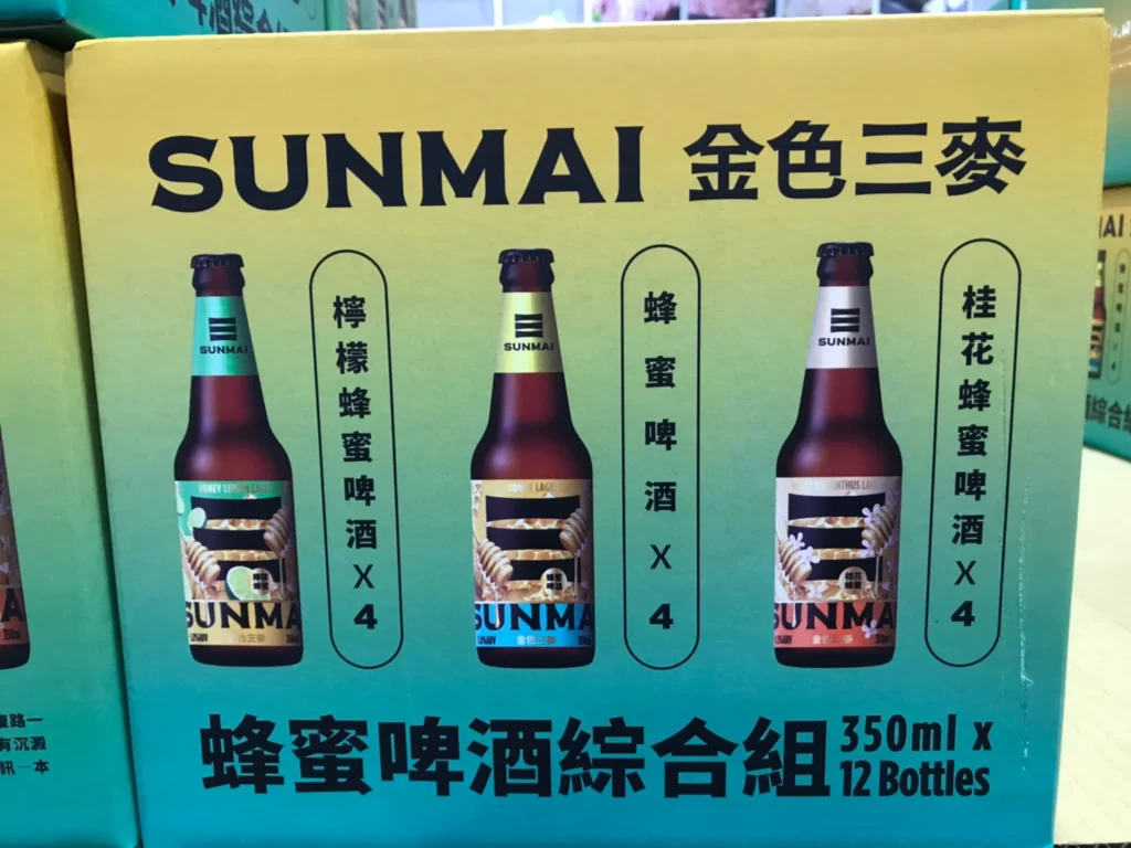 金色三麥蜂蜜啤酒組 350MLX12BTLS