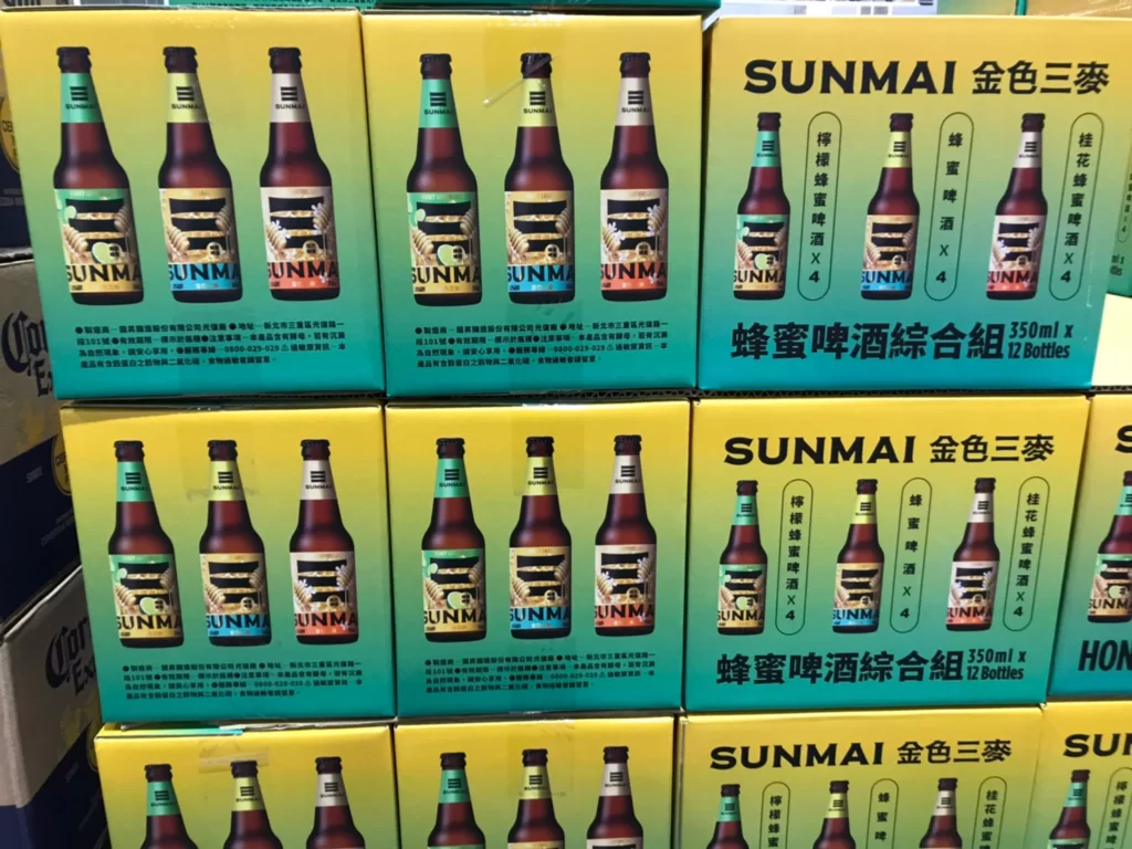 金色三麥蜂蜜啤酒組 350MLX12BTLS