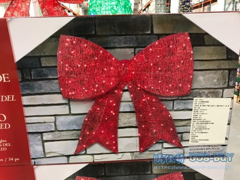 LED蝴蝶結造型裝飾 長91.4高86.3公分