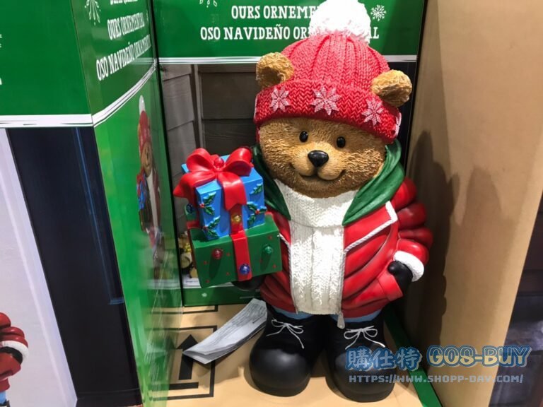 LED聖誕棕熊裝飾長39.5寬31.5高64CM