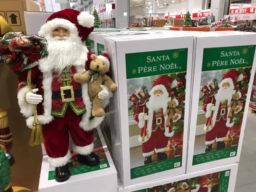 聖誕老人裝飾 長50寬32高92公分