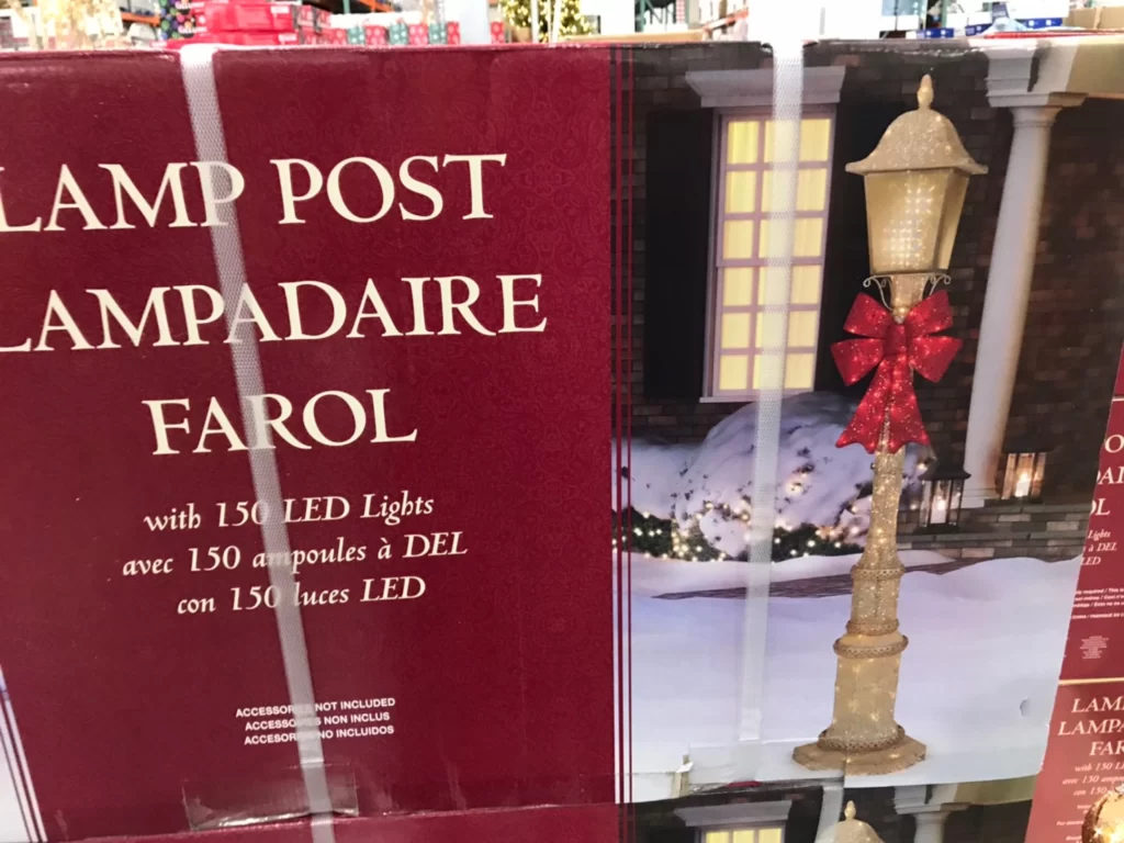 7呎LED聖誕街燈裝飾 長46寬41高213公分