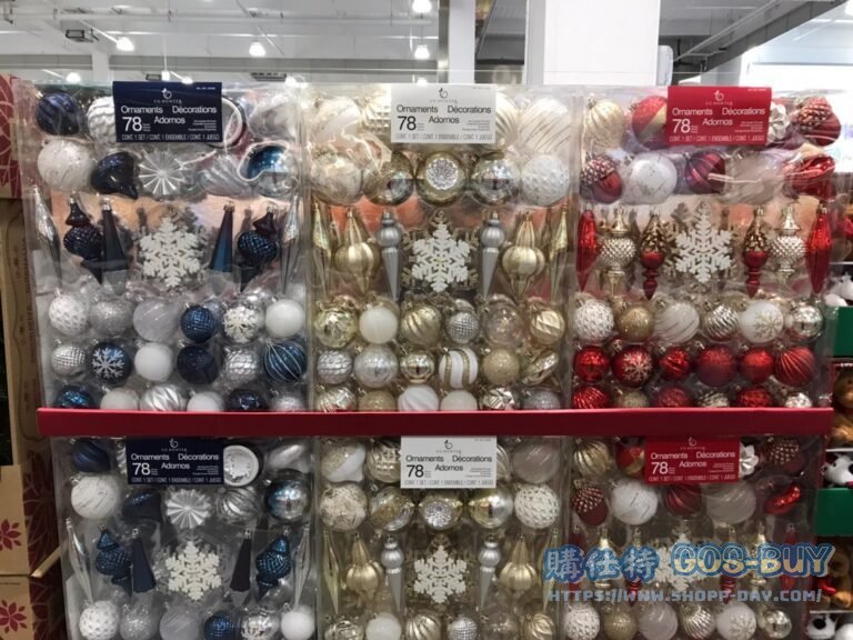 ORNAMENTS SET 聖誕抗碎裝飾球78入