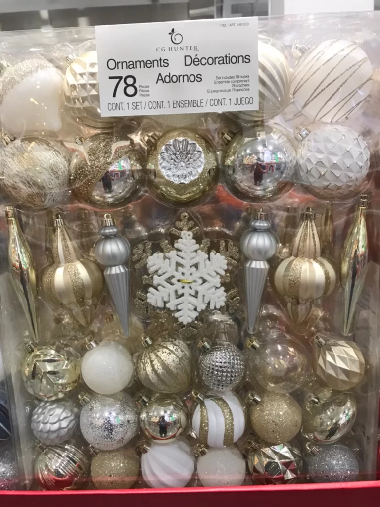 ORNAMENTS SET 聖誕抗碎裝飾球78入