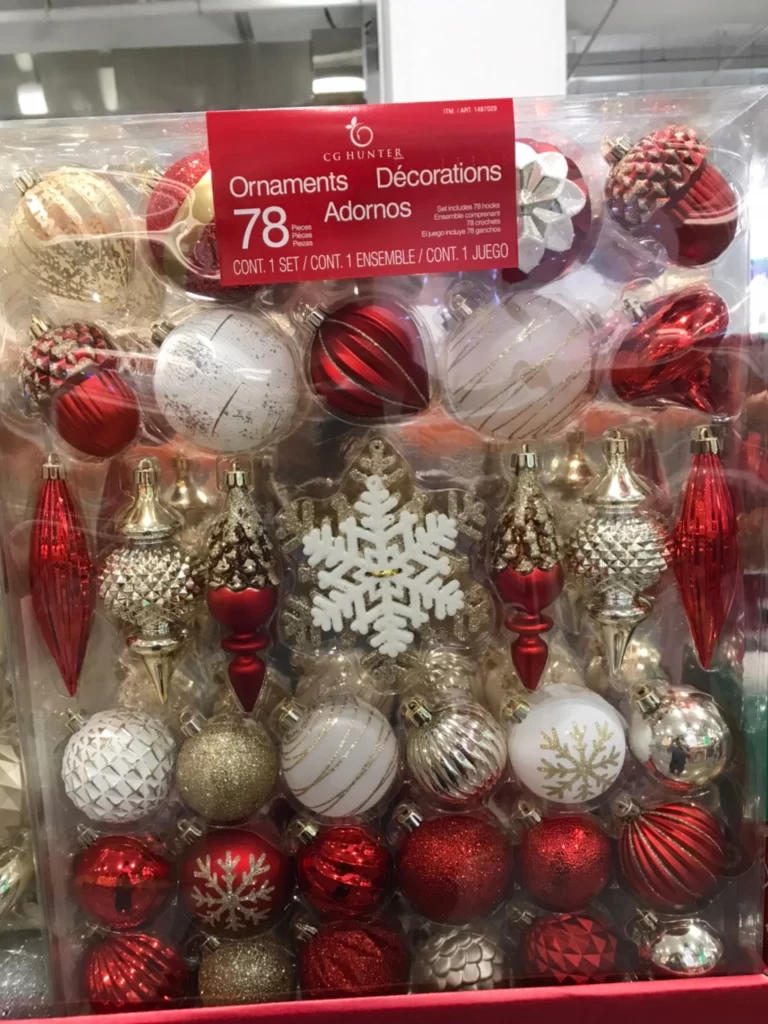 ORNAMENTS SET 聖誕抗碎裝飾球78入