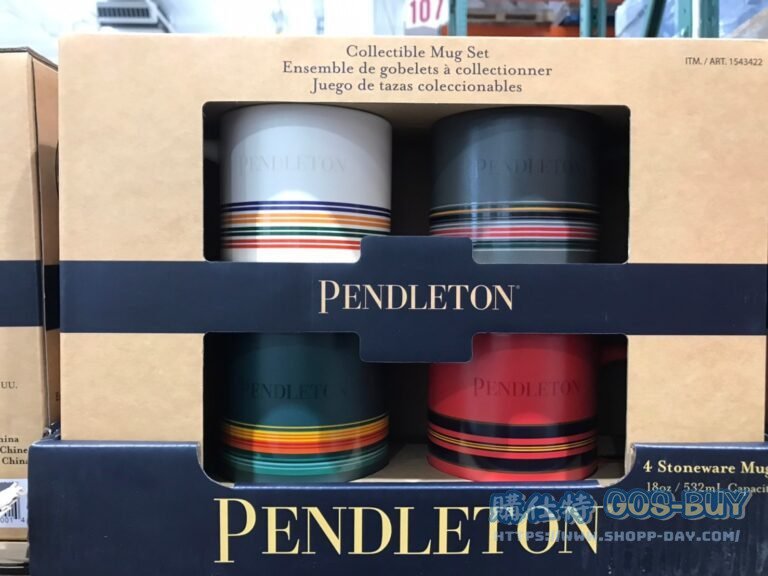 PENDLETON CERAMIC MUG 4PK 馬克杯4入組 單個容量約533毫升