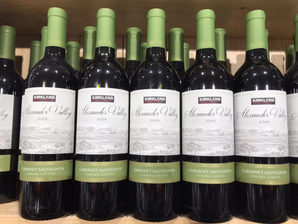 KIRKLAND SIGNATURE 科克蘭ALEXANDER VALLEY CAB. SAU. 紅葡萄酒750ML 2019