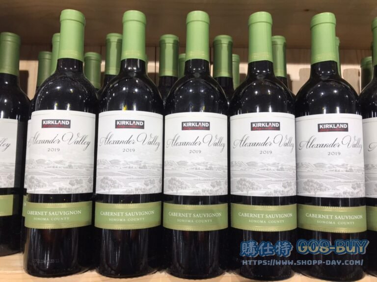 KIRKLAND SIGNATURE 科克蘭ALEXANDER VALLEY CAB. SAU. 紅葡萄酒750ML 2019