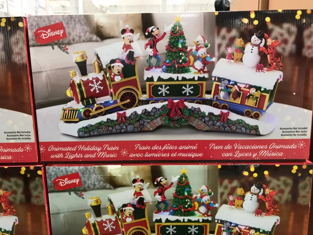 DISNEY HOLIDAY TRAIN 聖誕列車 長52寬17高26公分