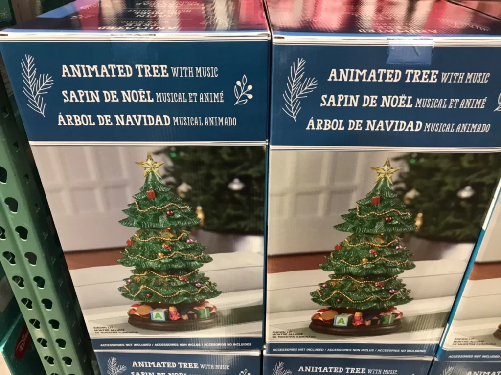 19吋LED聖誕音樂樹 長26.5寬26.5高49.5CM