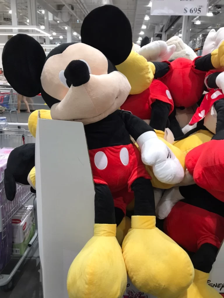 DISNEY 迪士尼36吋絨毛玩偶 米奇/米妮