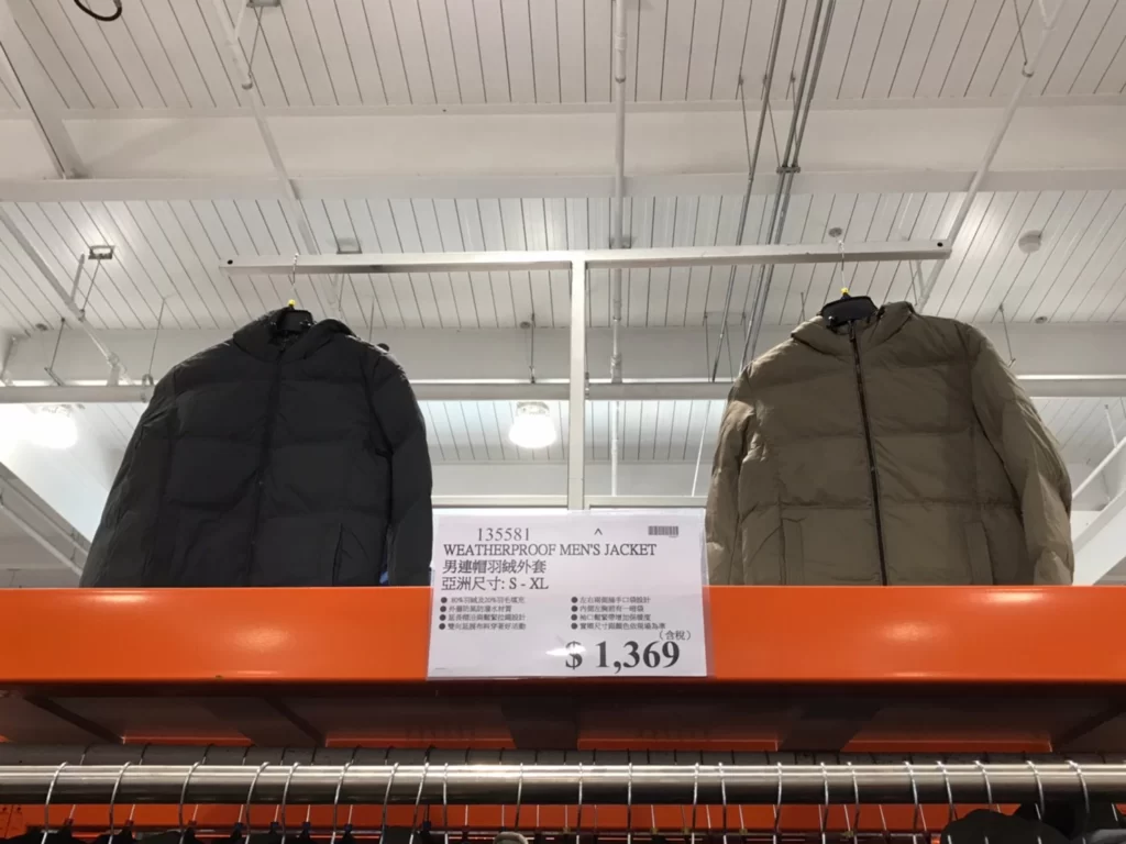 WEATHERPROOF 男連帽羽絨外套