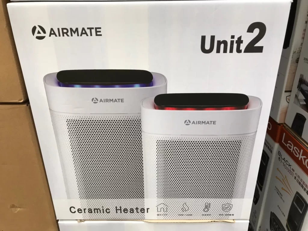 AIRMATE 艾美特陶瓷電暖器2入組