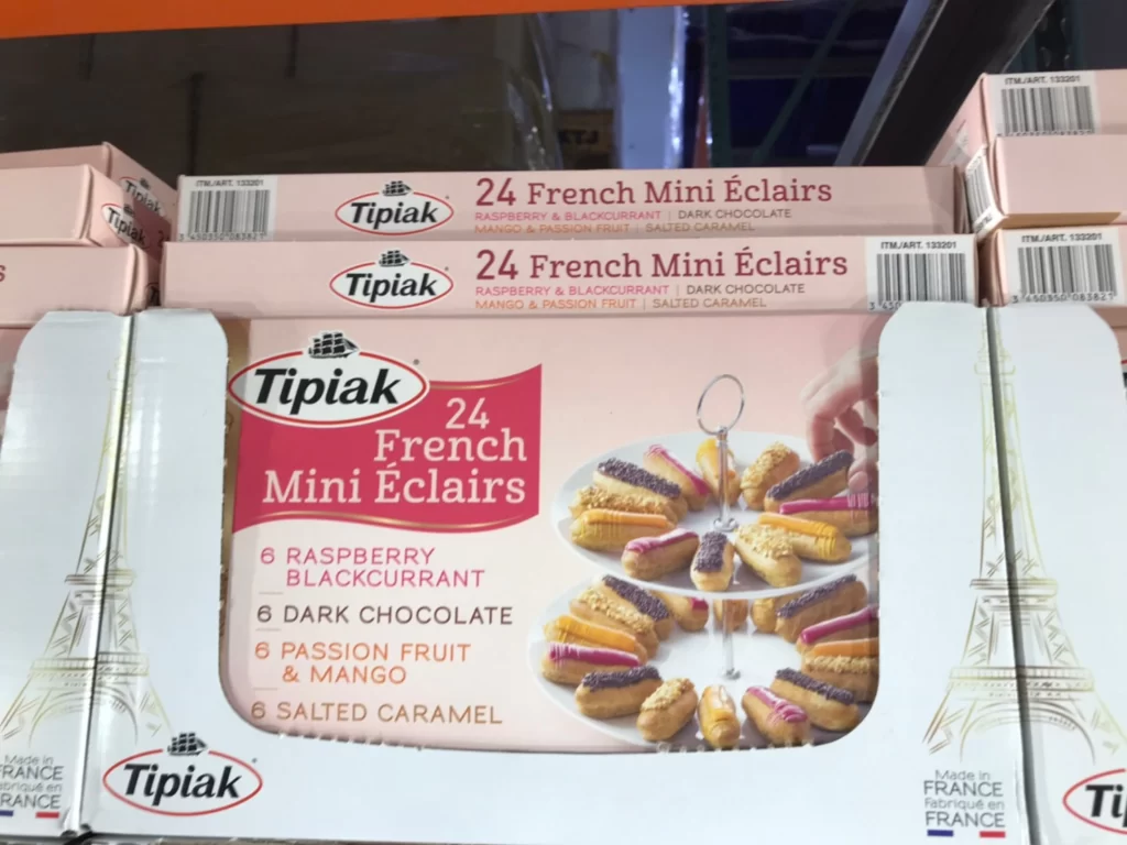TIPIAK FROZEN MINI ECLAIRS 冷凍迷你綜合閃電泡芙24入共350公克
